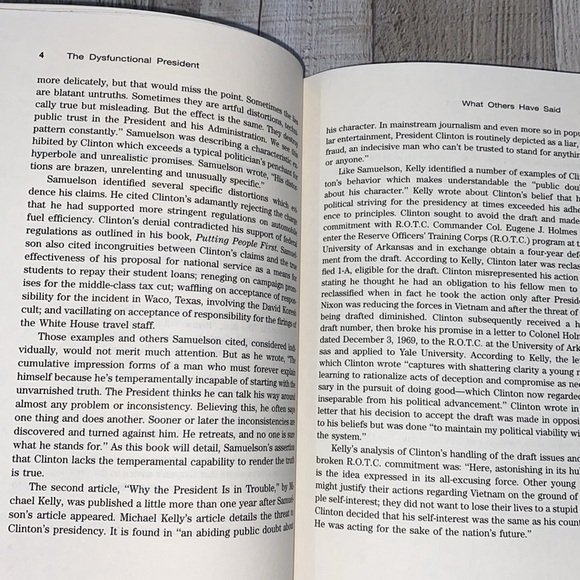 Dysfunctional President hardback book - Picture 6 of 12